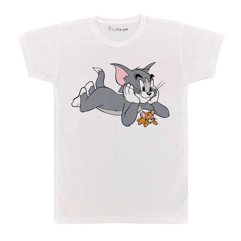 تی شرت بچگانه پرمانه طرح tom and jerry کد pmt.2980