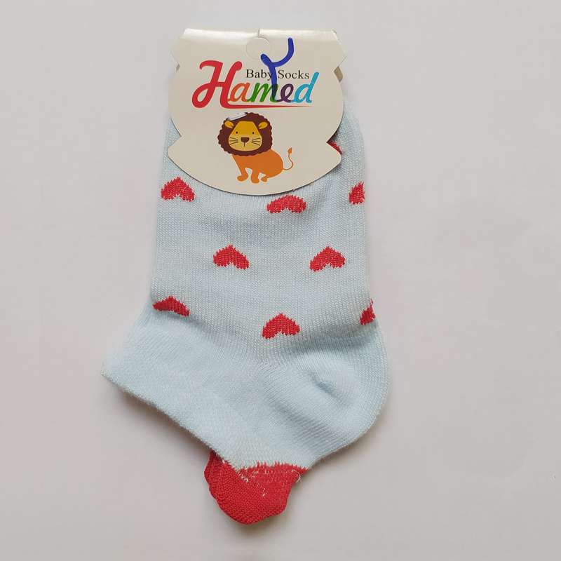 جوراب بچگانه مدل بدون ساق کد j64