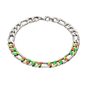 دستبند مردانه مدل Florescent chain