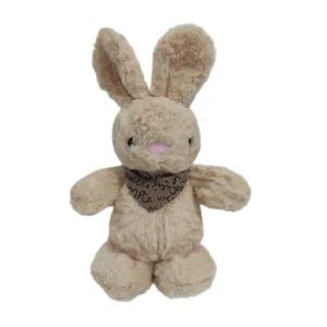 عروسک پولیشی مدل خرگوش دستمال گردنی ارتفاع 30 سانتی متر