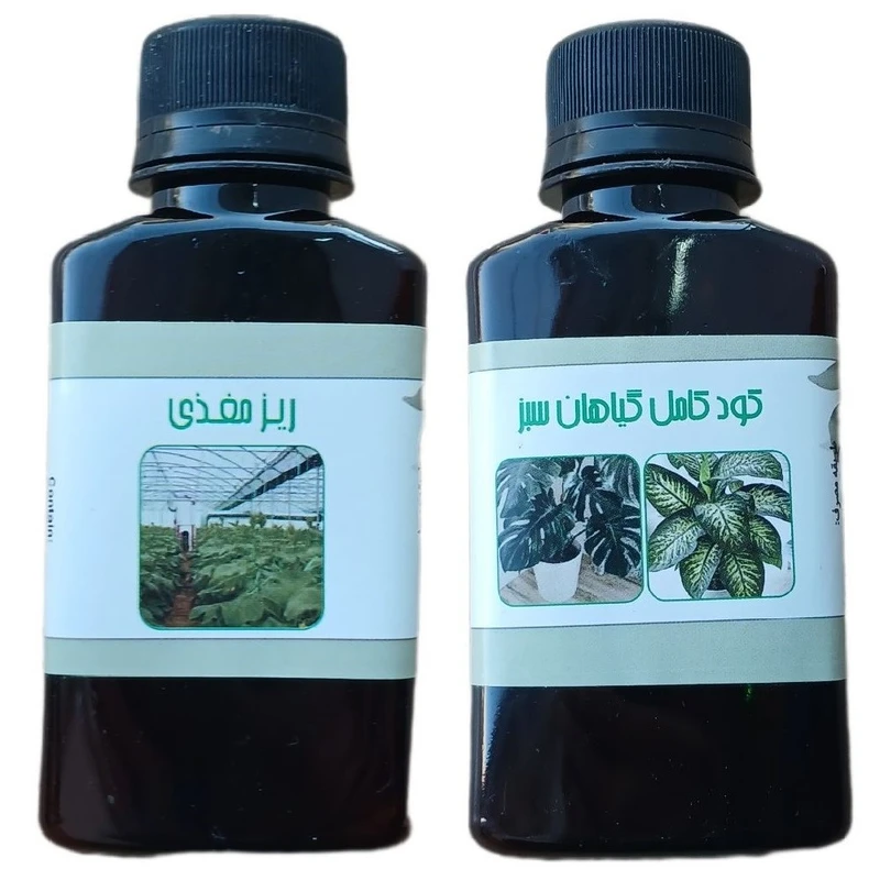 کود مایع ریز مغذی و کود کامل گیاهان سبز مدل life drop حجم 110 میلی لیتر بسته 2 عددی