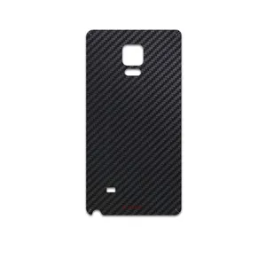 MAHOOT Black-Carbon-Fiber Cover Sticker for Samsung Galaxy Note Edge