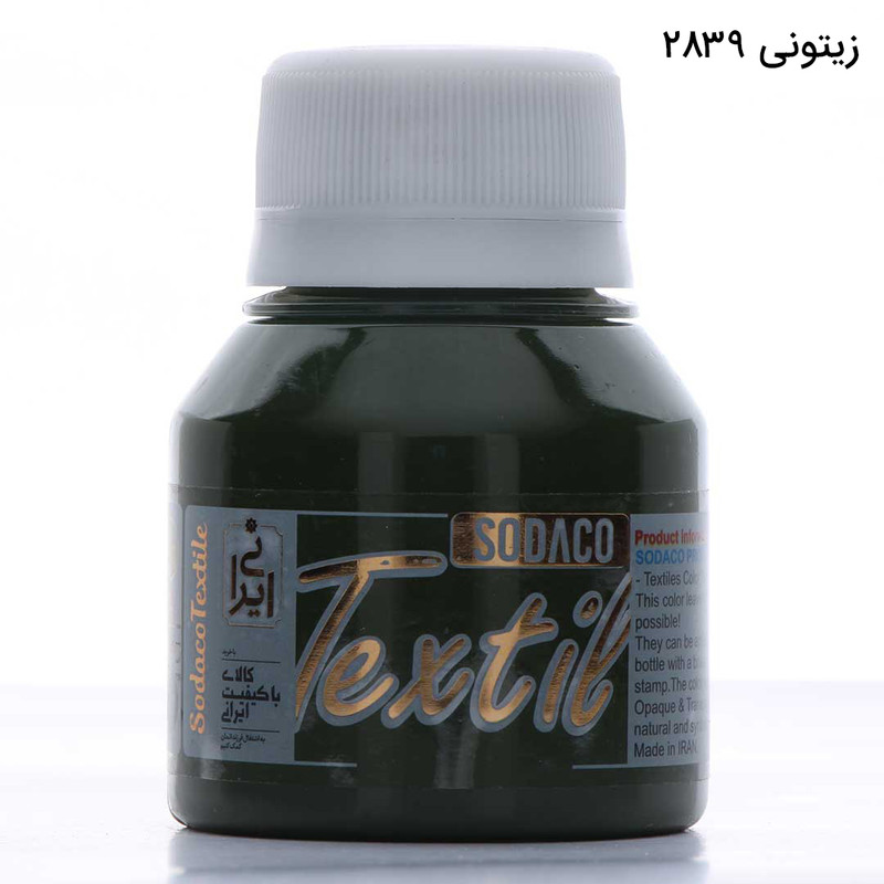 رنگ پارچه  مدل  ترنسپرنت سوداکو حجم 55میلی لیتر