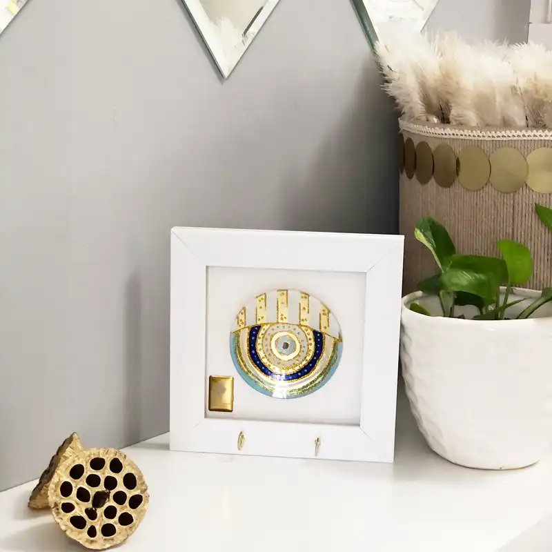 جاکلیدی مدل تابلو طرح چشم نظر