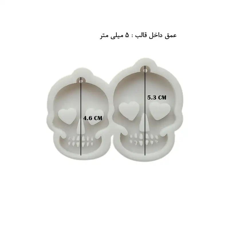 قالب رزین مدل جمجمه کد SU1