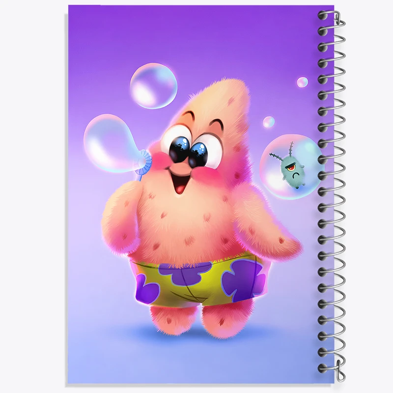 دفتر نقاشی 50 برگ خندالو طرح پاتریک کد N5988