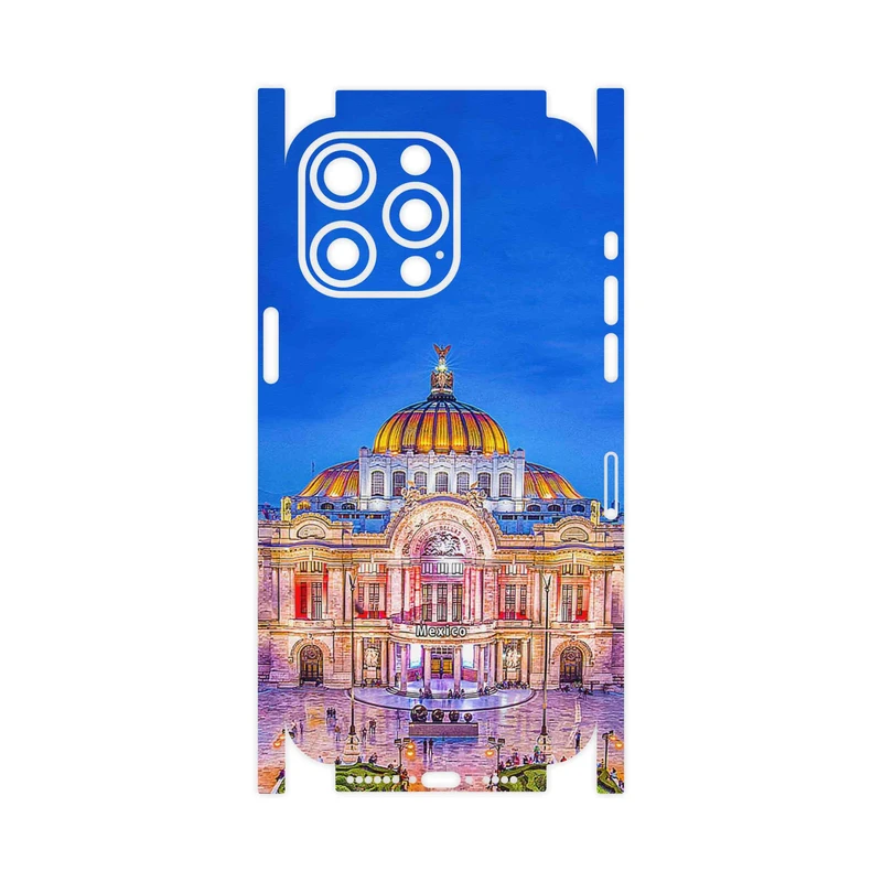 برچسب پوششی ماهوت مدل Mexico City-FullSkin مناسب برای گوشی موبایل اپل iPhone 15 Pro Max