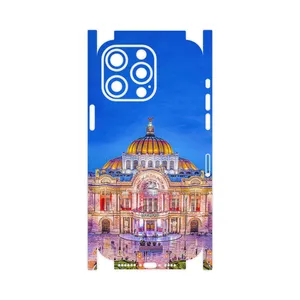 MAHOOT Mexico City-FullSkin Cover Sticker for Apple iPhone 15 Pro Max