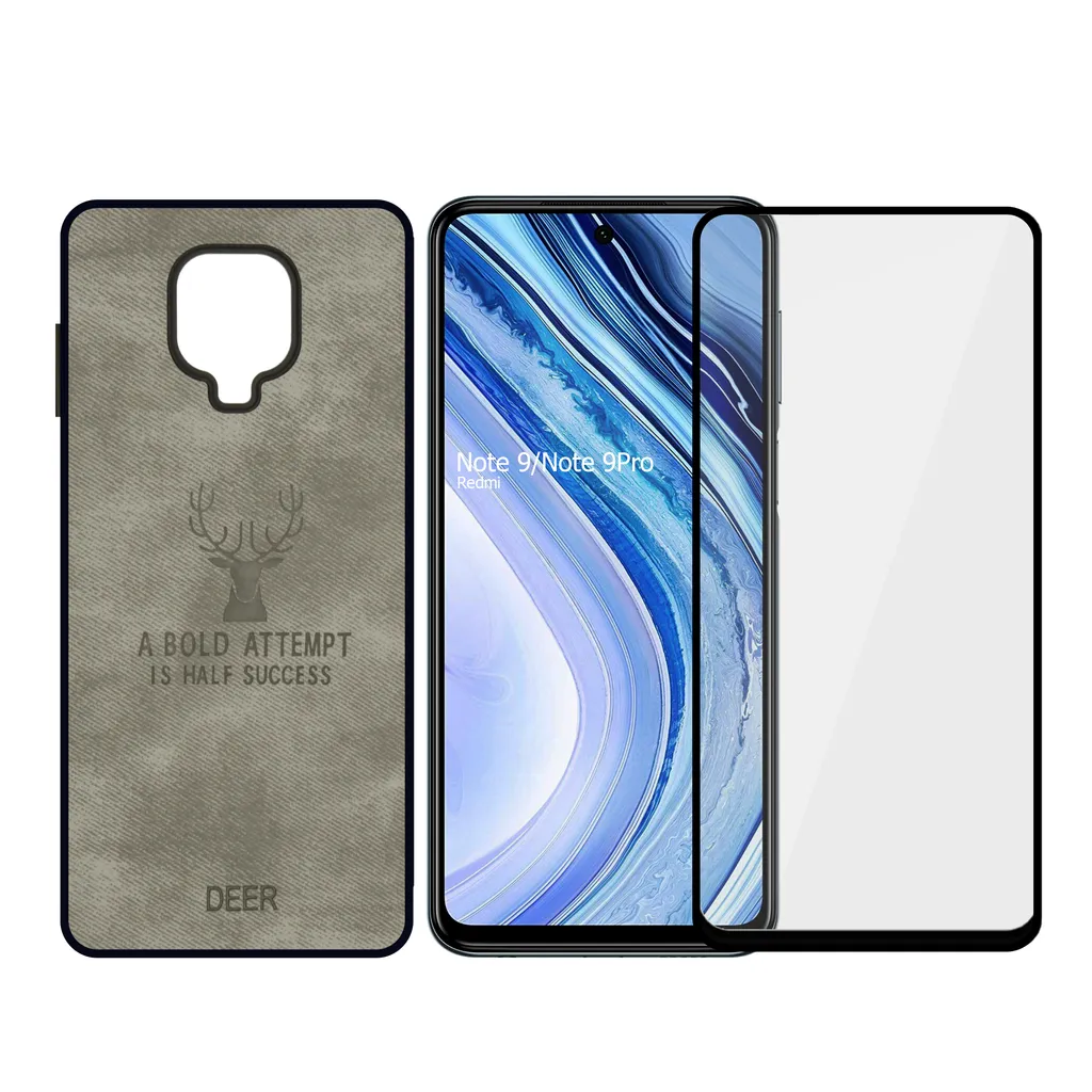 کاور سومگ مدل SMG-CG مناسب برای گوشی موبایل شیائومی Redmi Note 9s / Redmi Note 9 Pro به همراه محافظ صفحه نمایش سرامیکی