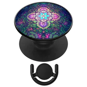 پایه نگهدارنده گوشی موبایل پاپ سوکت آکام مدل APSC0001749 به همراه پاپ کلیپ