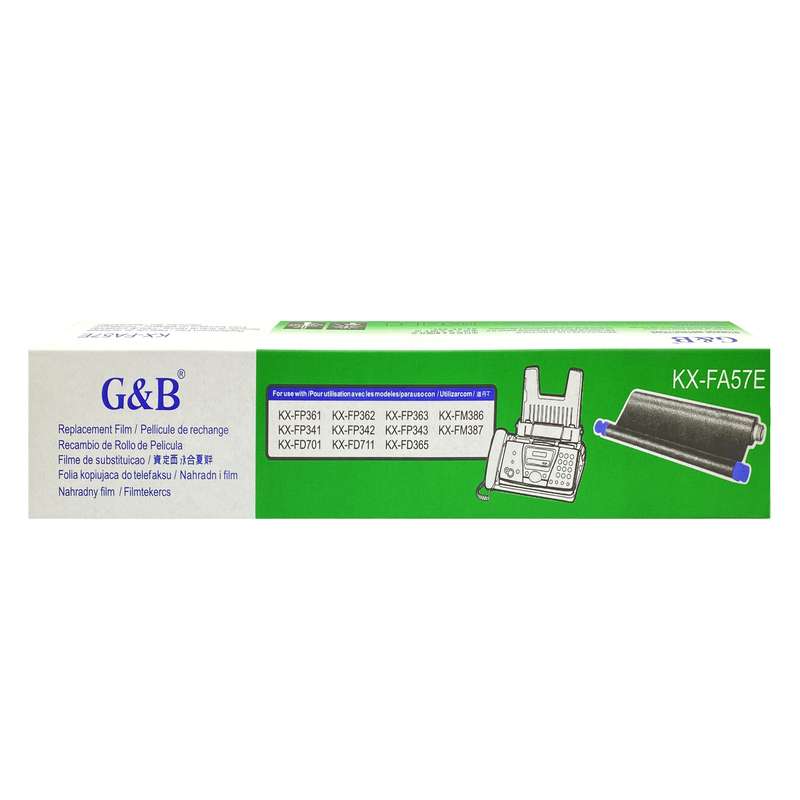 رول فکس جی اند بی مدل KX-FA57A رول فکس جی اند بی مدل KX-FA57A
