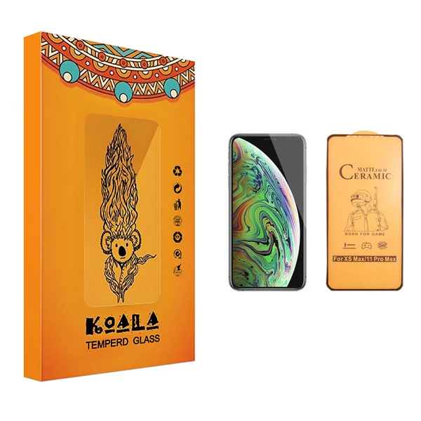 محافظ صفحه نمایش سرامیکی کوآلا مدل Fade مناسب برای گوشی موبایل اپل iPhone XS Max