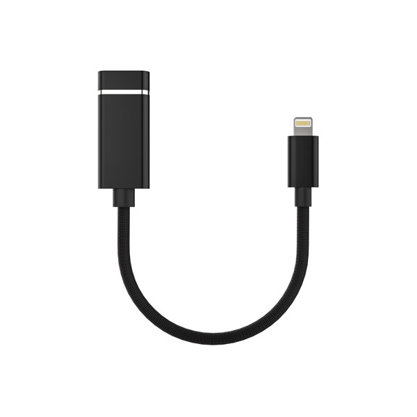 کابل تبدیل USB به لایتنینگ کامیکا مدل CVM-USBA-LN طول 0.2 متر