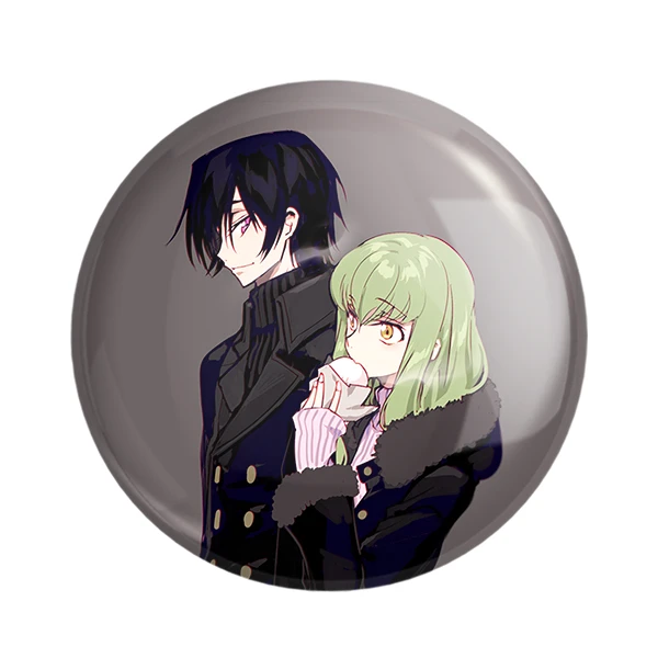 مگنت خندالو طرح لولوش و سی سی انیمه مدل Code Geass کد 13058