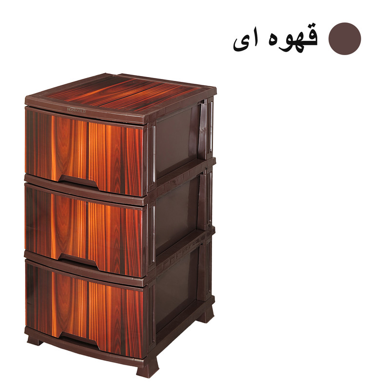 فایل کشویی رزگلد مدل چوب-l3
