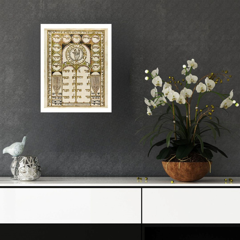 پوستر مدل  تابلوی شیویتی باستانی  