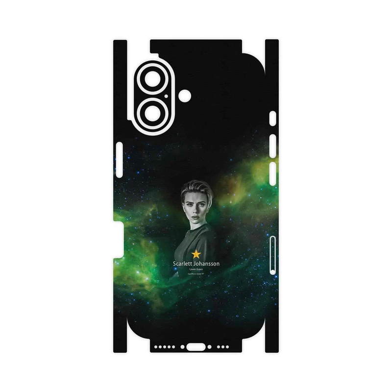 برچسب پوششی ماهوت مدل Scarlett Johansson-FullSkin مناسب برای گوشی موبایل اپل iPhone 16