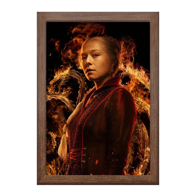 تابلو خندالو طرح رینیرا سریال خاندان اژدهایان House of dragon کد 28507