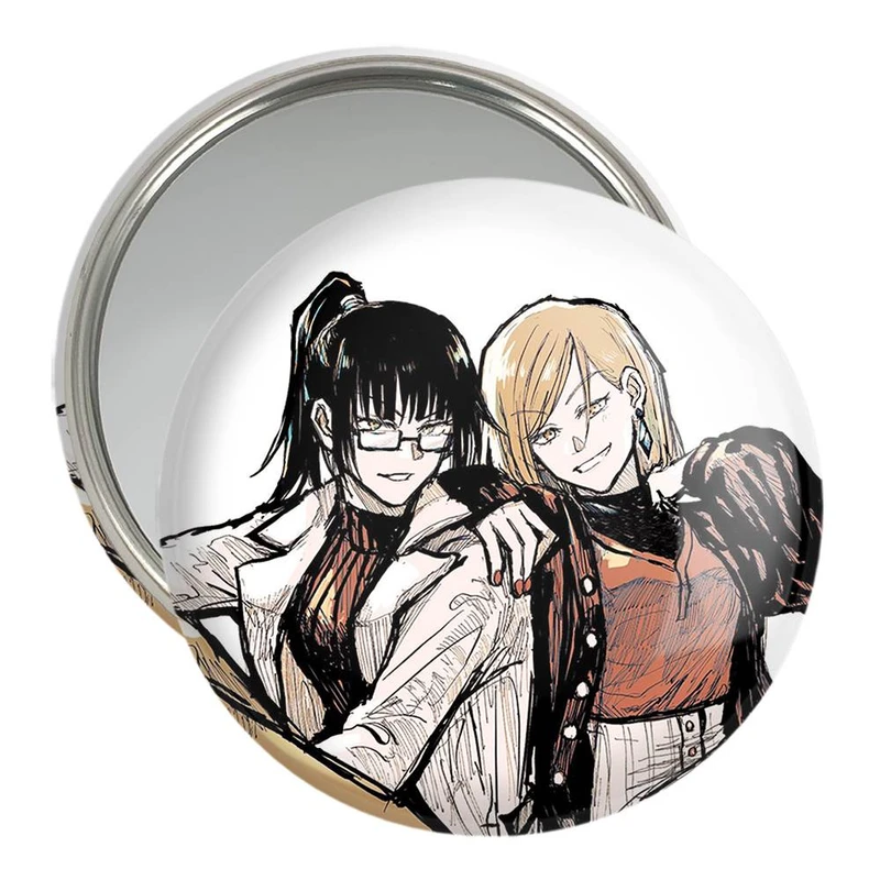 آینه جیبی خندالو مدل نوبارا و ماکی انیمه جوجوتسو کایزن  کد 11063