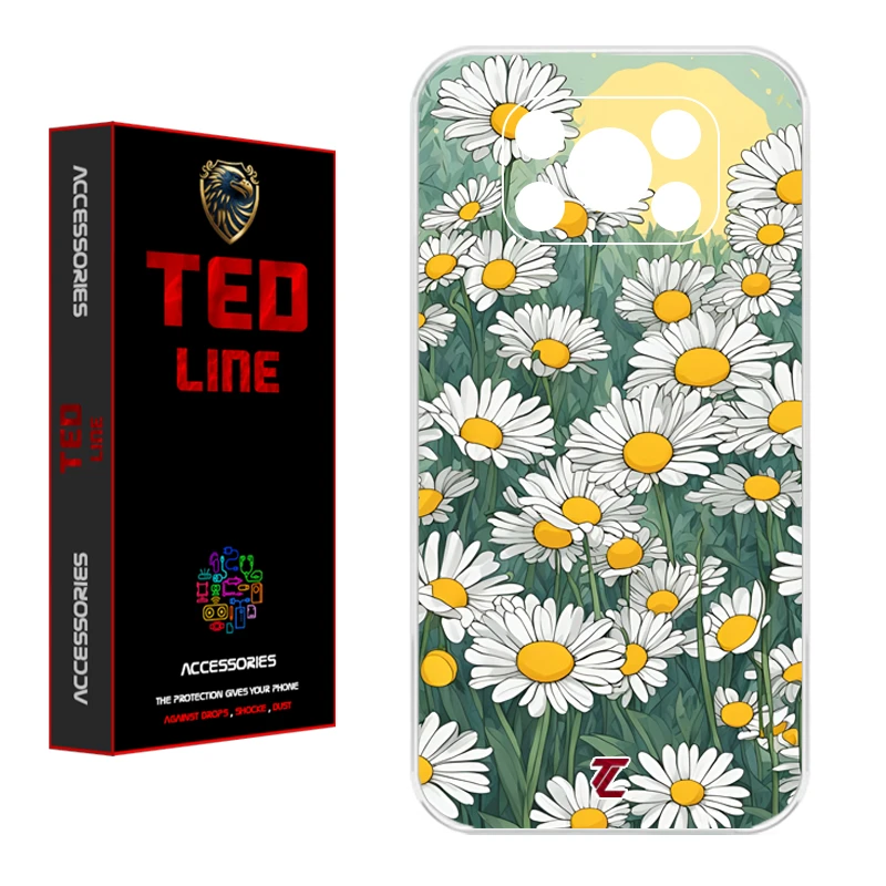 کاور تدلاین طرح گل بابونه کد 1141 مناسب برای گوشی موبایل شیائومی Poco X3 / X3 Pro / X3 NFC