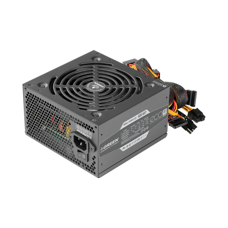 منبع تغذیه کامپیوتر گرین مدل POWER 400 ECO GREEN