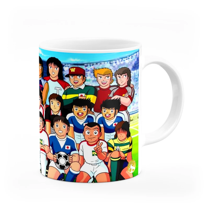 ماگ هومرو طرح انیمیشن کاپیتان سوباسا مدل MG3486