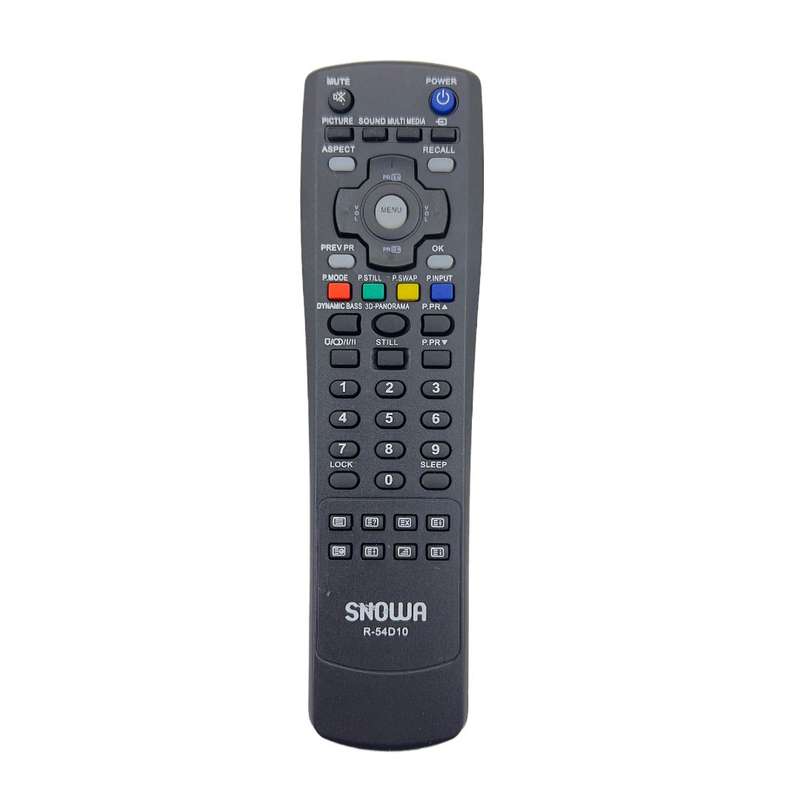 ریموت کنترل تلویزیون اسنوا مدل ak89762456