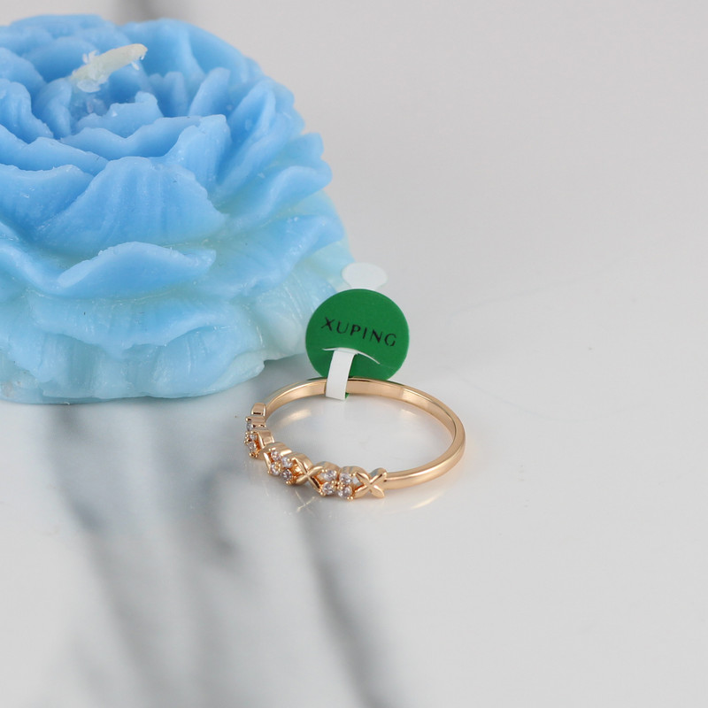 انگشتر زنانه ژوپینگ مدل گل کد AAE512