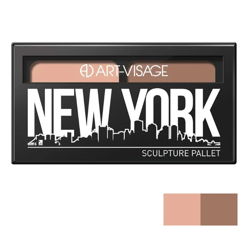 پالت کانتور و هایلایتر آرت ویساژ مدل New York کد NY-801