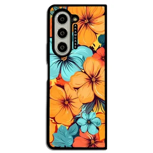 AKAM AMC-WSGZFOLD5-FLOWERS-38 Cover For Samsung Galaxy Z Fold 5