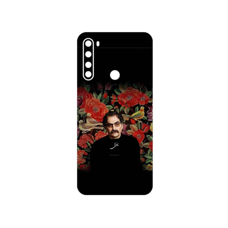 برچسب پوششی ماهوت مدل Shahram Nazeri مناسب برای گوشی موبایل شیائومی Redmi Note 8 2021
