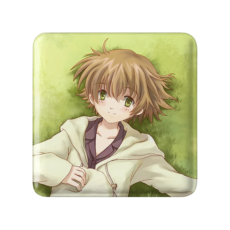 مگنت خندالو طرح کاتسوکی انیمه کلاناد Clannad  مدل مربعی کد 22407