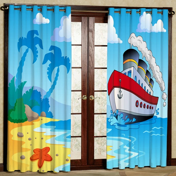 پرده مدل مخمل پانچی کد 7134 سایز 280x140 سانتی متر