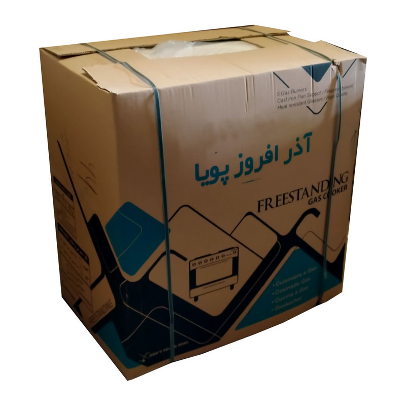 اجاق گاز 5 شعله آذر افروز پویا مدل َAZ2021N