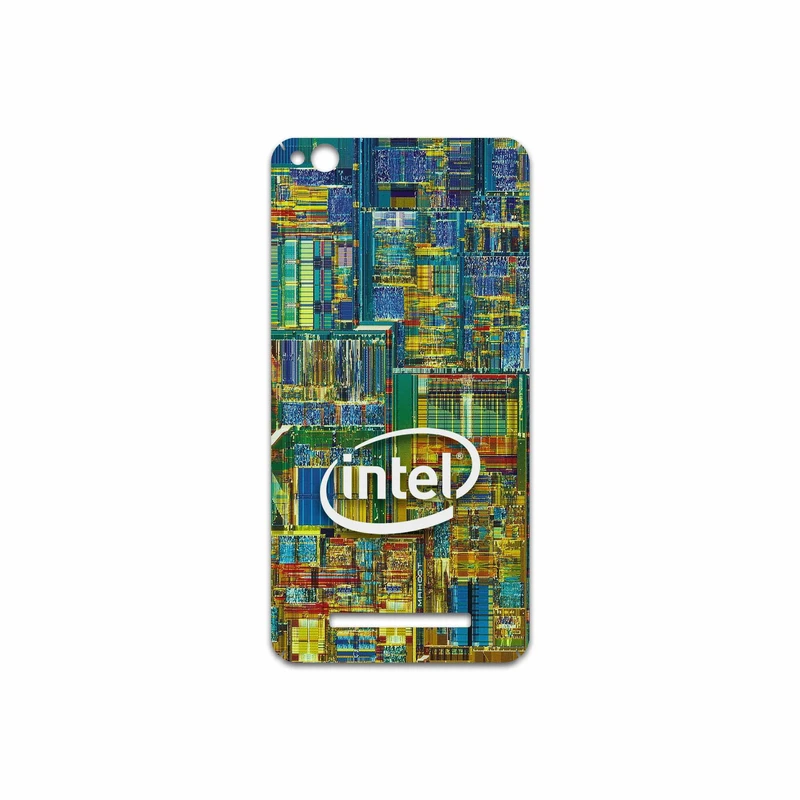 برچسب پوششی ماهوت مدل Intel Brand مناسب برای گوشی موبایل شیائومی Redmi 4A