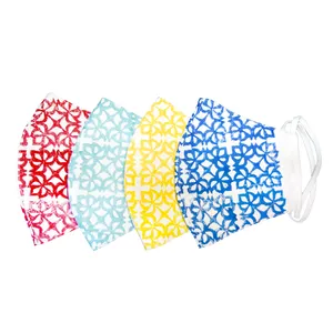 ماسک تزیینی مدل گل چهارپر کد MA4040 مجموعه 4 عددی