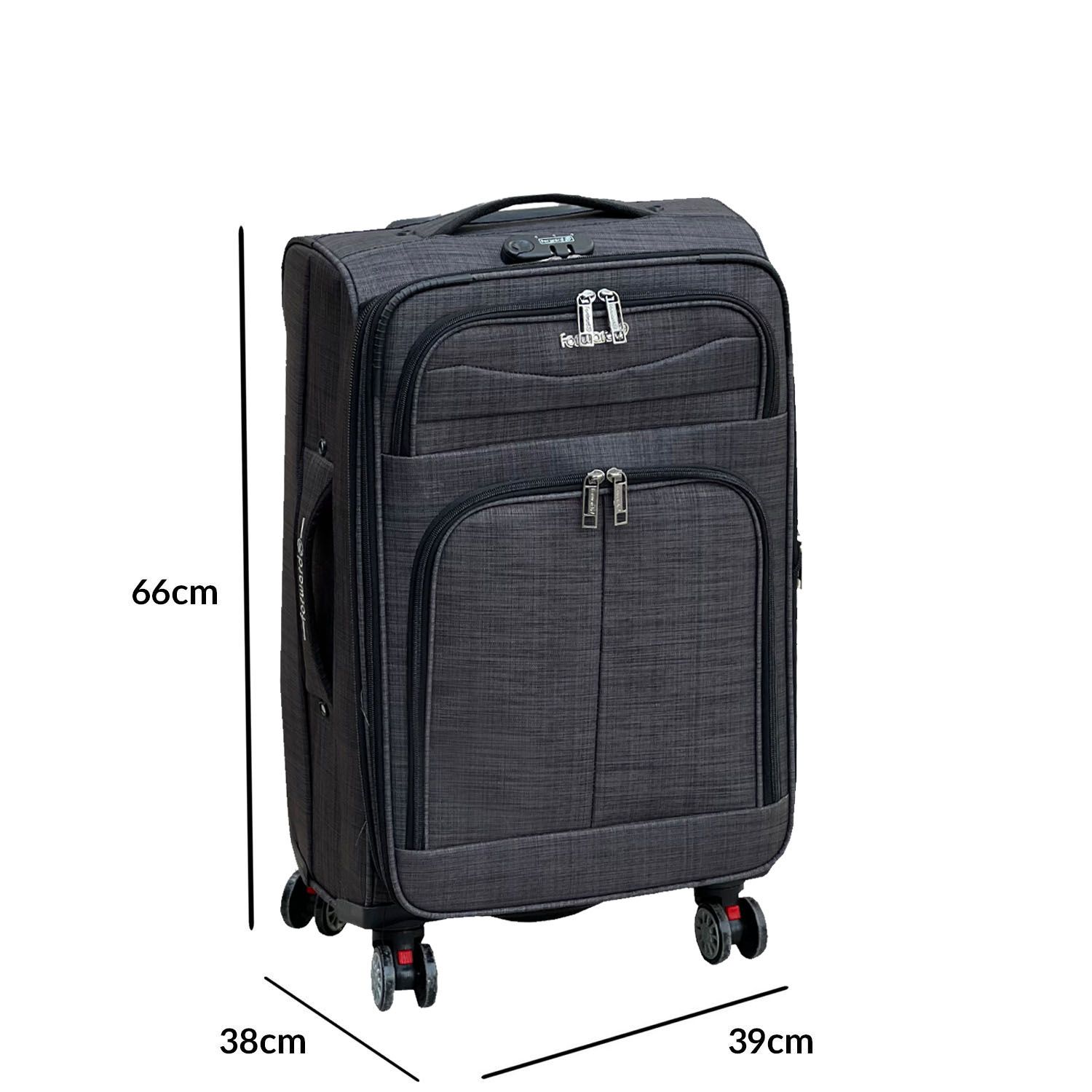 چمدان فوروارد مدل FCLT40103BLK  سایز متوسط -  - 2