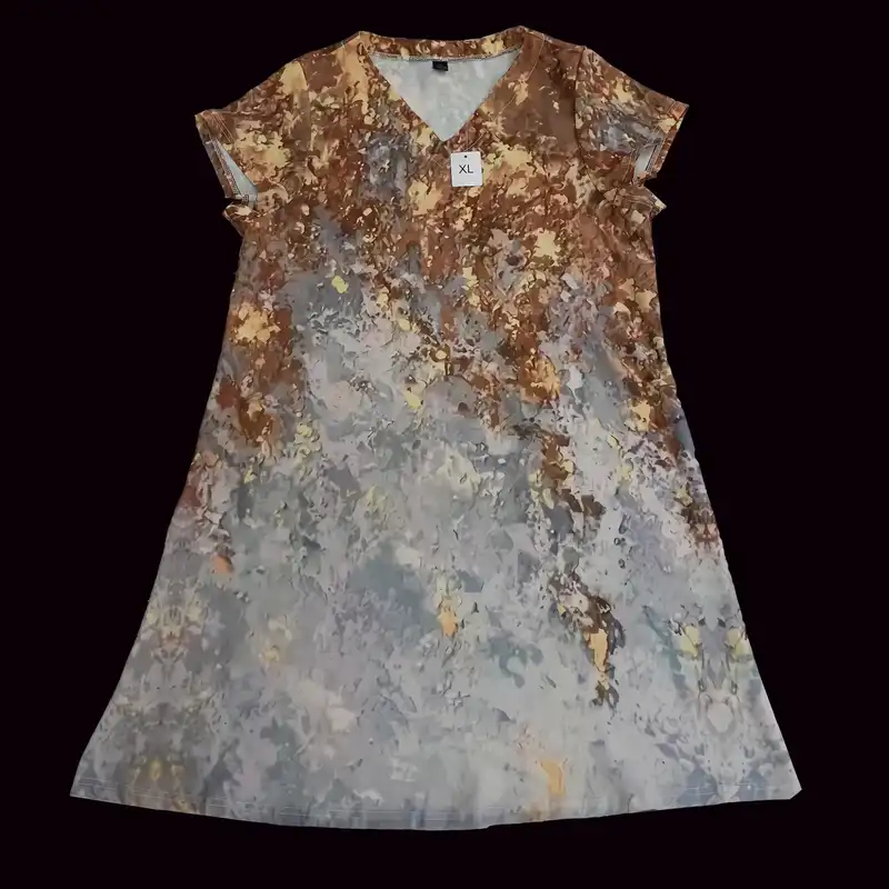 پیراهن زنانه مدل آبرنگی