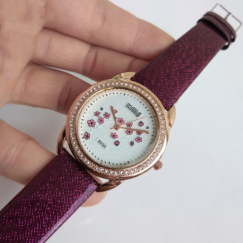 ساعت مچی عقربه ای دخترانه مدل بهار کد 236