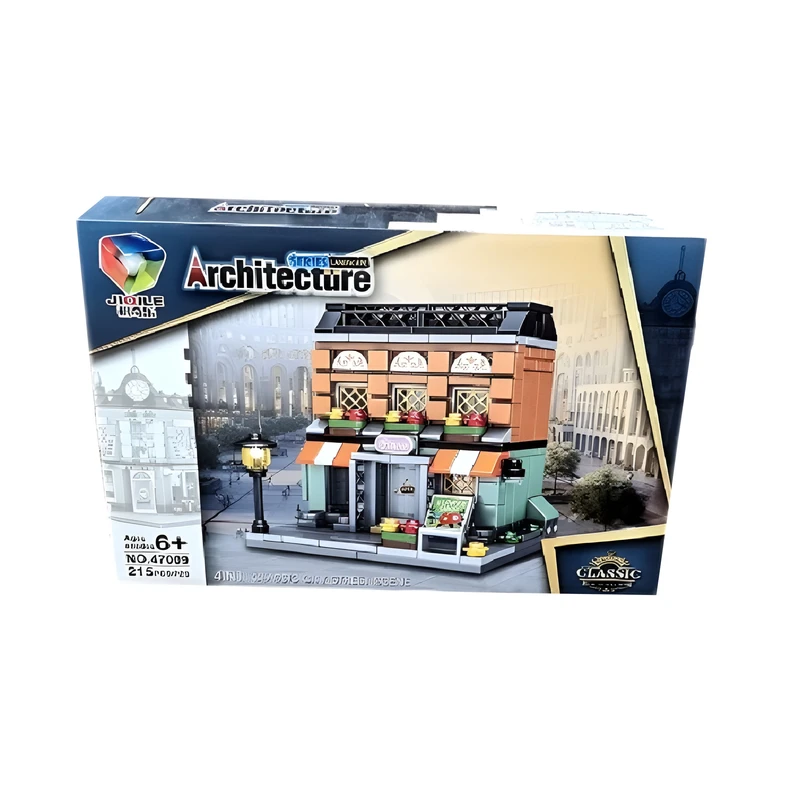 ساختنی 215 تکه مدل گل فروشی کد 1-47009