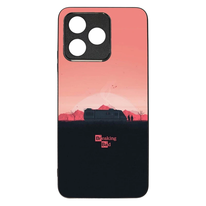 کاور قاب گارد گوشی طرح بریکینگ بد کد TPU-143 مناسب برای گوشی موبایل ریلمی C53