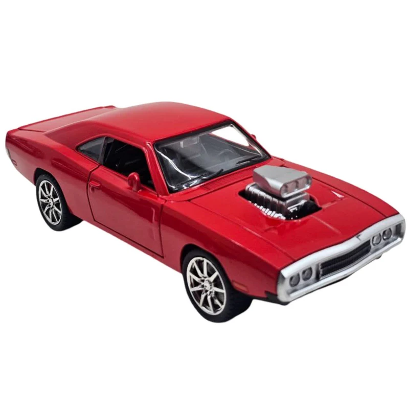 ماکت ماشین ناب سل مدل دوج چارجر 1970 پونتیاک سریع و خشن فلزی چراغدار موزیکال کد DODGE CHARGER 1970 FAST &FURIOUS SCALE 1:24