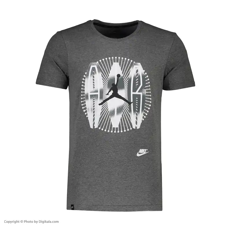 تی شرت آستین کوتاه ورزشی مردانه مدل NKE3633-MLJ