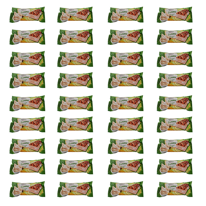 کیک کرمی دو لایه شیرین عسل - 30 گرم بسته 36 عددی