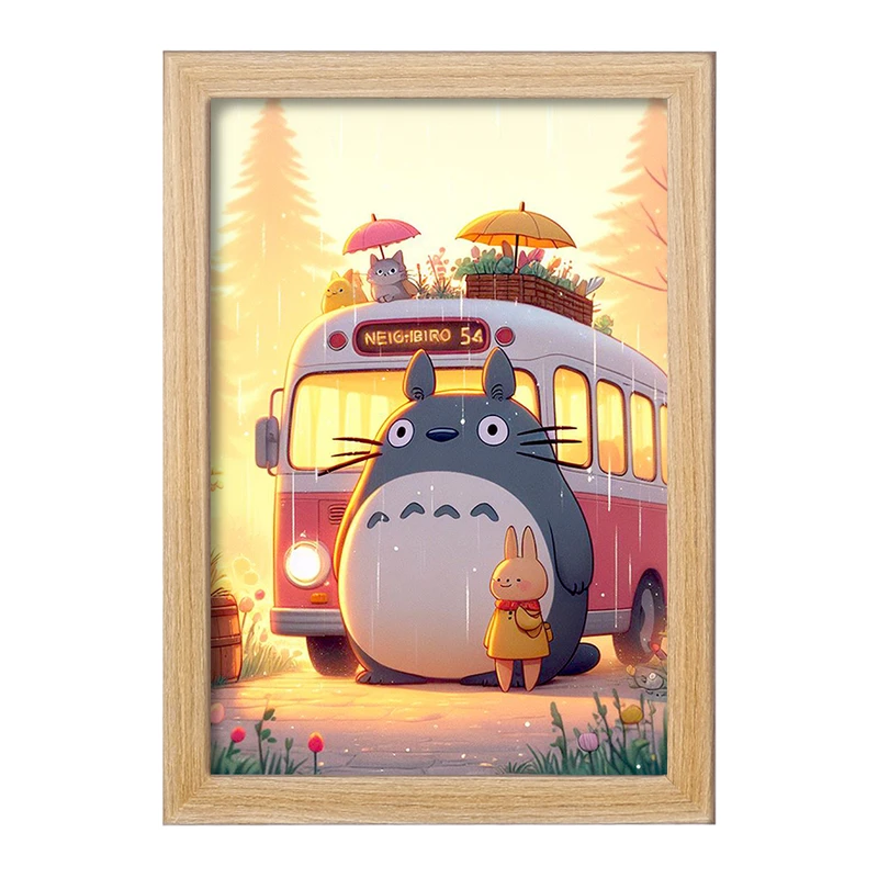 تابلو خندالو مدل انیمه توتورو (Totoro) کد F1674