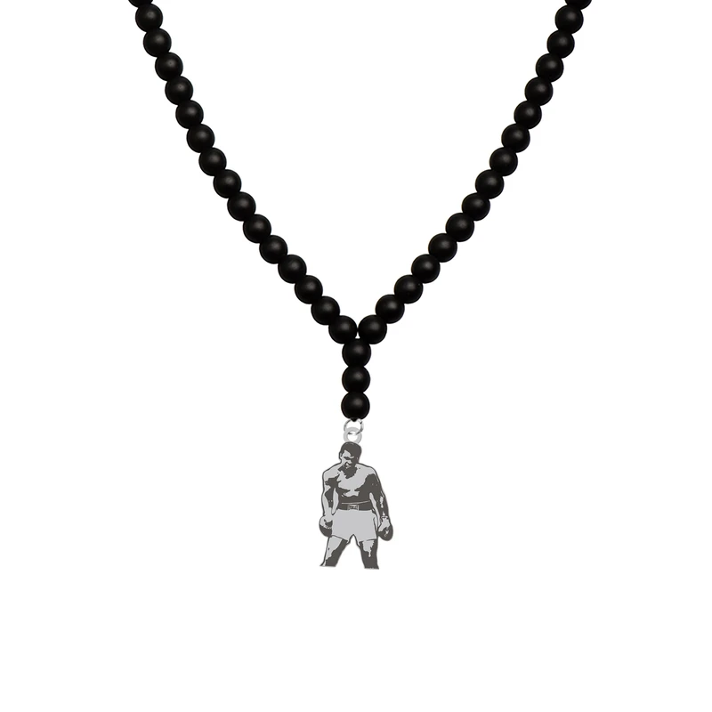 گردنبند هایکا طرح ورزشی بوکسور کد bg.jh 75