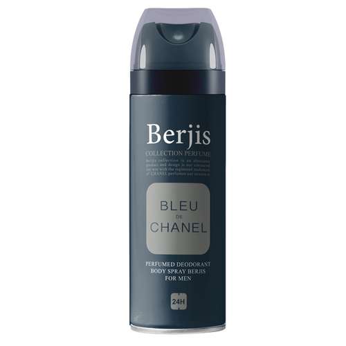 اسپری خوشبو کننده بدن مردانه برجیس مدل BLEU DE CHANEL حجم 200 میلی لیتر