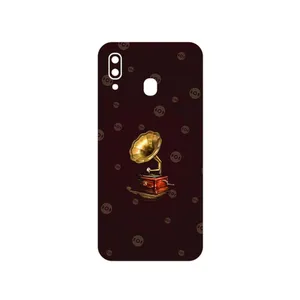 MAHOOT Gramophone Nostalgia Cover Sticker for Samsung Galaxy M10s