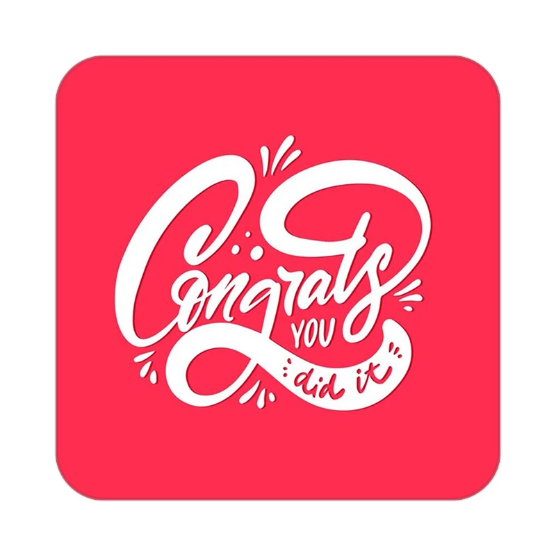 زیر لیوانی کاکتی طرح جملات انگیزشی و مثبت مدل mp24601