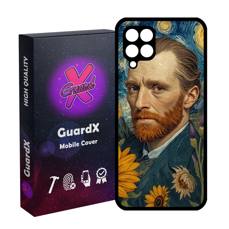 کاور گارد ایکس طرح Van Gogh مدل 10991 مناسب برای گوشی موبایل سامسونگ Galaxy A12/M12/F12